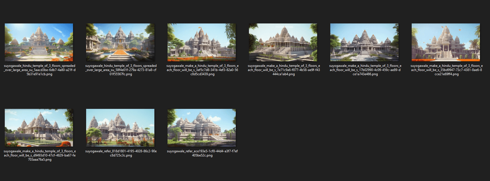 Ai generated images of Ayodhya Ram Mandir and Lord Shree Ram